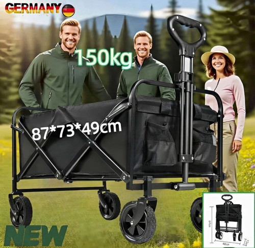 Faltbarer bollerwagen - faltbarer,