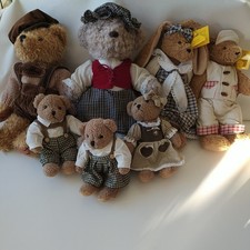 Teddybär 7 Stück Sammlung