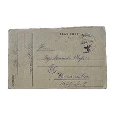 Feldpost 1944 Nachschubtruppe 296 SPÄTERE VERNICHTUNG KESSEL VON BOBRUISK