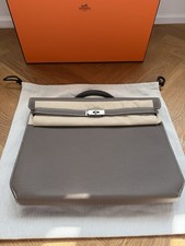 100% Original Hermés Kelly Depeches 36 Etoupe Neu Und OVP