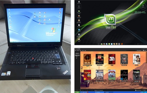 Lenovo thinkpad sl500 retro - thinkpad,