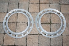 IFA  2  Alu Felgenzierringe Radzierringe 15 Zoll Wartburg  F 9 DDR  38 cm