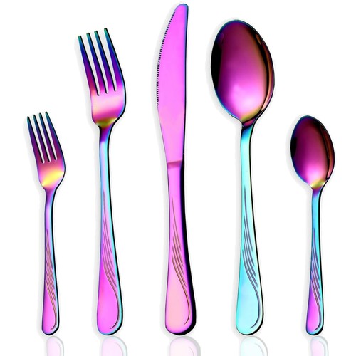 Regenbogen besteckset - regenbogen,