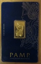 PAMP Swiss Fortuna Goldbarren 5 G - 999.9 Gold