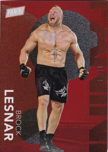 Brock lesnar red shimmer - red, /99