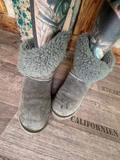 Fellboots lammfell winter - , grau