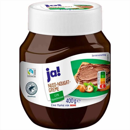 Nuss nougat creme - ja!,