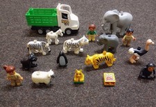 LEGO DUPLO ZOO FIGUREN TIERE