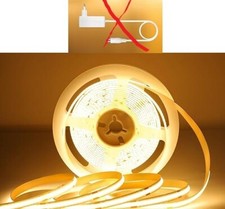 5M COB LED Streifen Warmweiss 3000K 480 LED Wasserdicht IP65 Ohne Netzteil