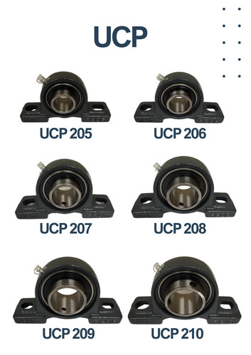 Ucp 205 210 gehäuselager - 205–210,