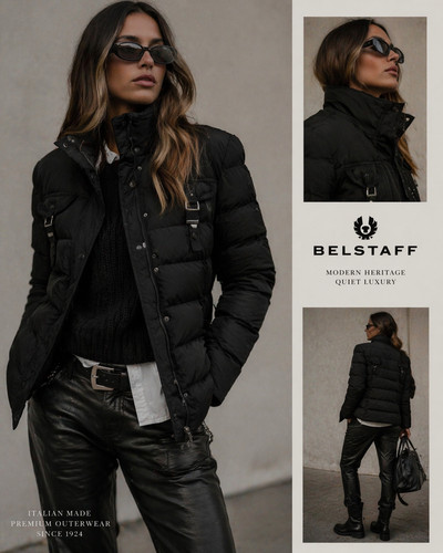 Belstaff daunenjacke schwarz - daunenjacke,