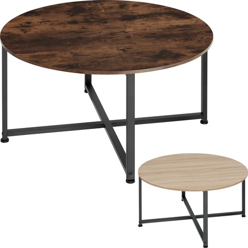 Couchtisch holz metall - couchtisch,