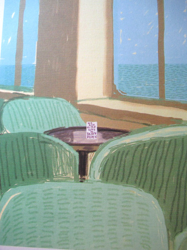 David hockney lithographie - david,