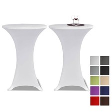 2/4 er Set Stehtischhusse Stretch Husse Stehtisch Hussen Stehtischhussen Tisch