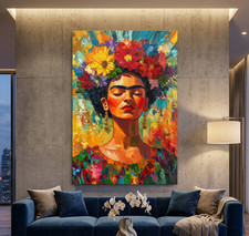 Kunst Bunte Frida Kahlo