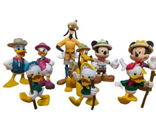 Disney Safari Figuren Set / 9-teilig / Mickey, Donald, Goofy, Pluto / Sammelfig