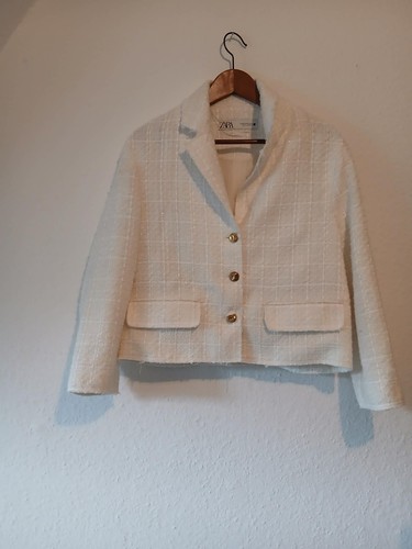 Zara tweed blazer - blazer, jacke