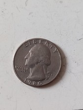 Quarter dollar usa 1980 - usa,