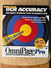 Rare NEW OmniPage Pro 9.0