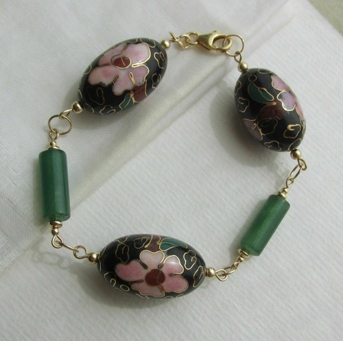 üppiges aventurin cloisonne - üppiges,