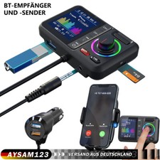 Auto FM Sender Bluetooth 5,0