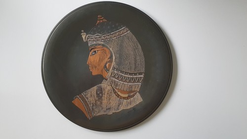 Wandteller ägypten metall - wandteller,