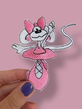 Diddl Diddlina als Ballerina Ballett Patch flicken Aufnäher Zum Aufbügeln
