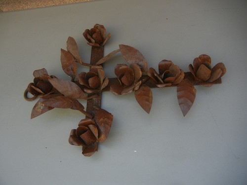 Rusted metal steel - rusted, (iron?)