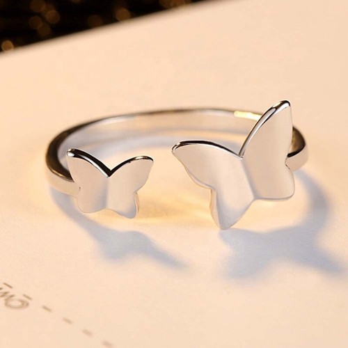 Schmetterlings ring silbern - ring,