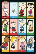 SNOOPY - Die Peanuts Chill Poster Plakat Bild NEU