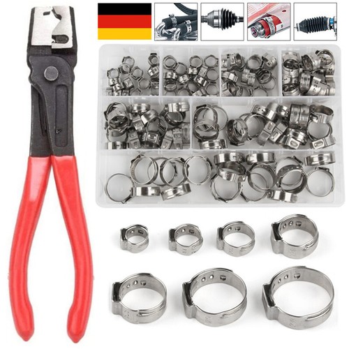 140 tlg ohr - ohr, schlauchschellen