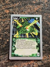 Netrunner CCG: Art Proof (Setup! v1.0) Unsigned, WOTC ONR