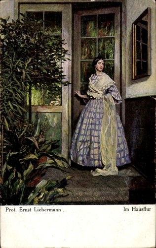 Künstler liebermann - ak,