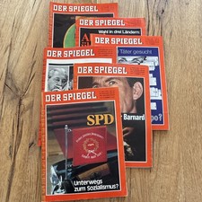 6 x Zeitschrift Der Spiegel
