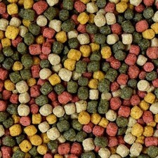 KOIFUTTER Mix 5 kg *4 Sorten Multi Mix* Pelletgröße 3mm - 6mm Koi Fischfutter 
