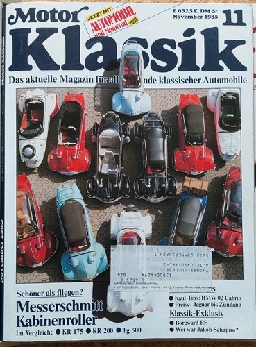 Motor klassik 1985 - 11/1985,