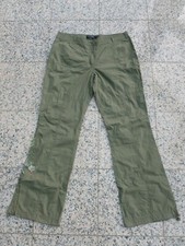Neu Goood Jeans in Gr. 42 Khaki Hose mit Stickerei für Damen Cargohose 44
