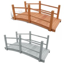 Holzbrücke Teichbrücke