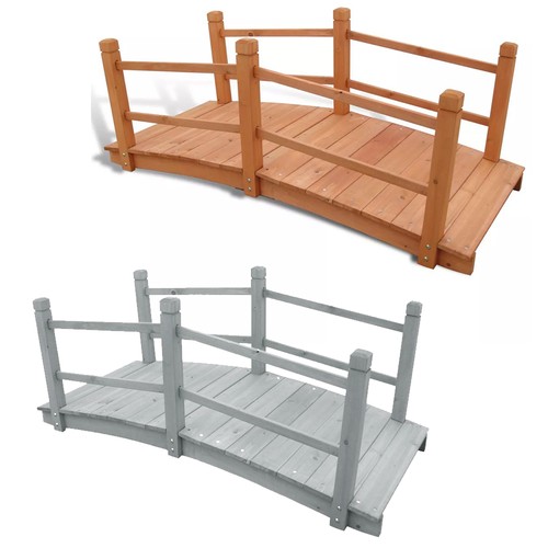 Holzbrücke teichbrücke - holzbrücke,