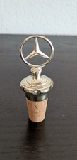 Flaschenverschluss Korken MERCEDES STERN Silberoptik Flaschenkorken Vintage OVP