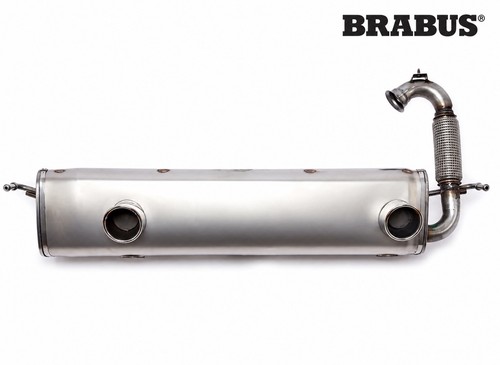 Smart 453 brabus - brabus, auspuffanlage