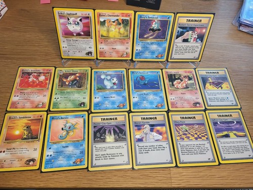 Pokémon vintage karten - pokémon,