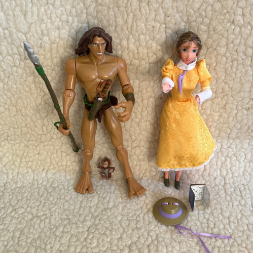 Tarzan und jane spielfiguren - tarzan,