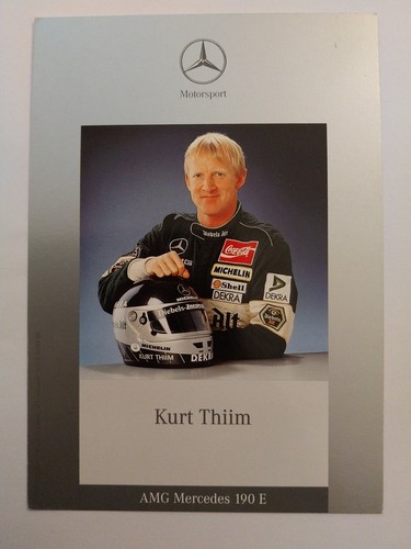 Kurt thiim autogrammkarte - thiim,