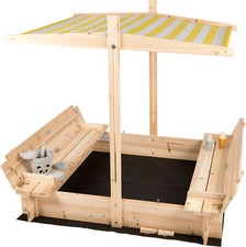 Kinder sandkasten mit dach - kinder,
