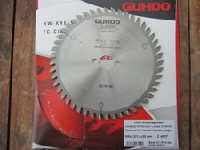 HM-Trapezzahn-Sägeblatt 160 x 20 Z 48 GUHDO, Flachzahn für Festool