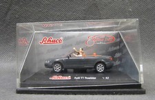 Modellauto Schuco Audi TT Roadster Maßstab 1:87, Auto Modell für Diorama, Modell