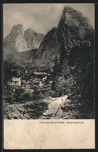 Hinterbärenbad berghütte im - hinterbärenbad,,