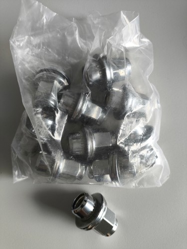 10x chrom radmuttern für - radmuttern,