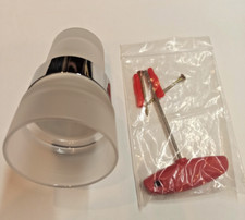 Glashalter Zahnputzbecher verchromt/satiniert mit Befestigung